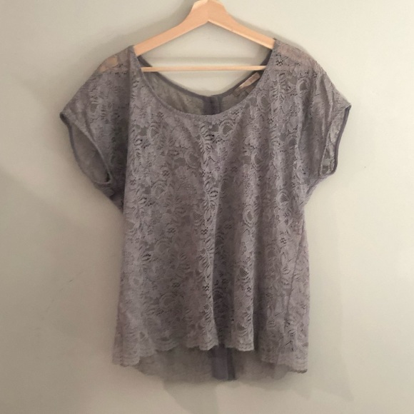 Forever 21 Tops - Lace Shirt with Buttons, Large